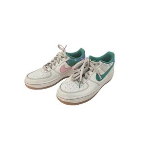 Nike Air Force 1 Low Multi-Color Iridescent Gum Sole Sneakers DX3111-100 5Y